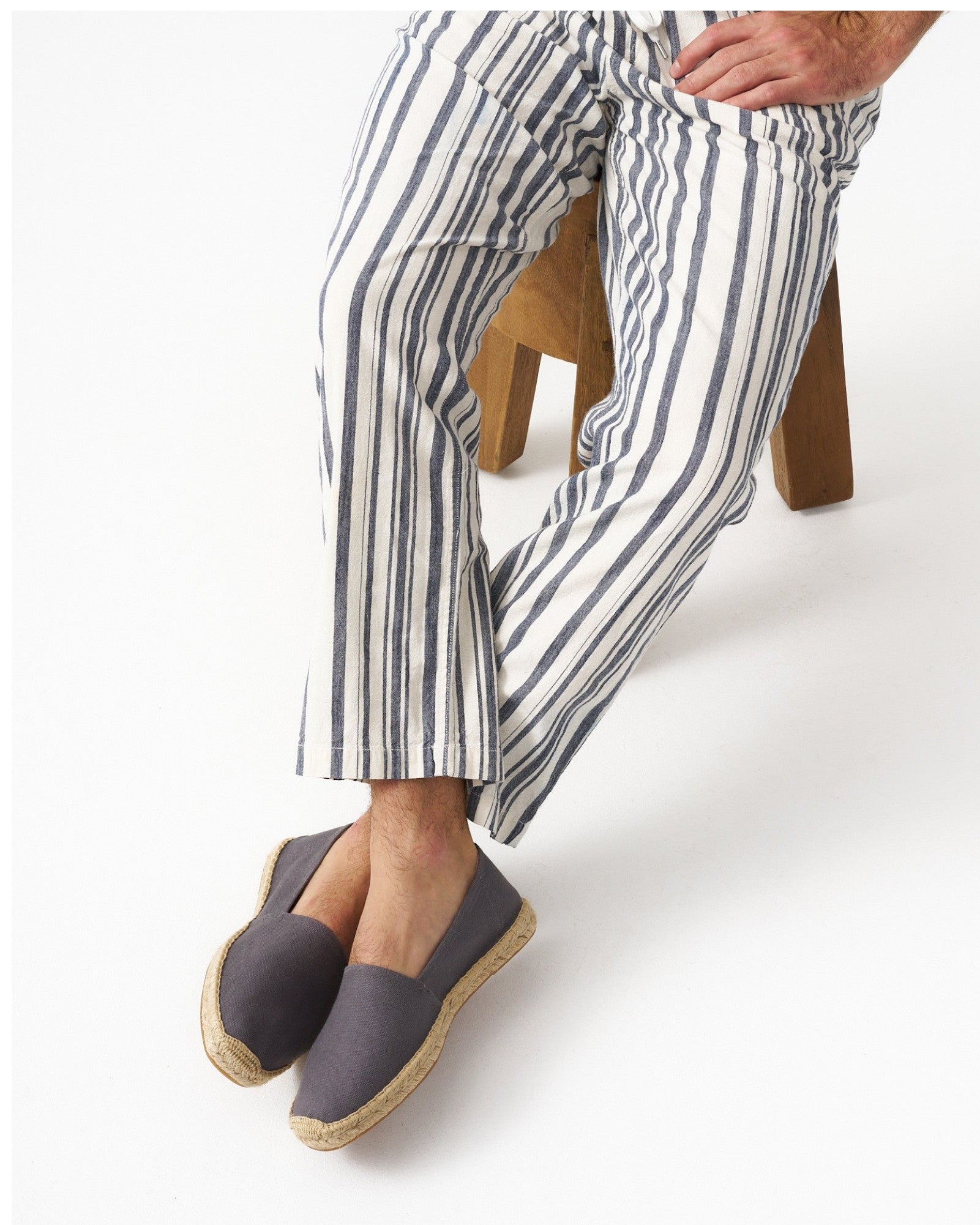 The Original Espadrille - Dali Colors - Core - Ceniza Gray - Men's - Men's Espadrilles - Ceniza Gray - Soludos -