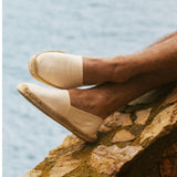 The Original Espadrille - Dali Colors - Core - Natural Undyed - Men's - Men's Espadrilles - Natural Undyed - Soludos -