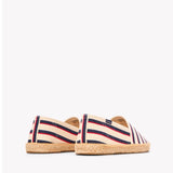 The Original Espadrille - Classic Stripes - Ivory / Navy / Red - Men's - Men's Espadrilles - Ivory / Navy / Red - Soludos -