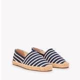 The Original Espadrille - Classic Stripes - Dark Navy / Ivory - Men's - Men's Espadrilles - Dark Navy / Ivory - Soludos -
