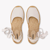 The Lauren Lace Up - Core - Oasis White - Women's - Women's Espadrilles - Oasis White - Soludos -