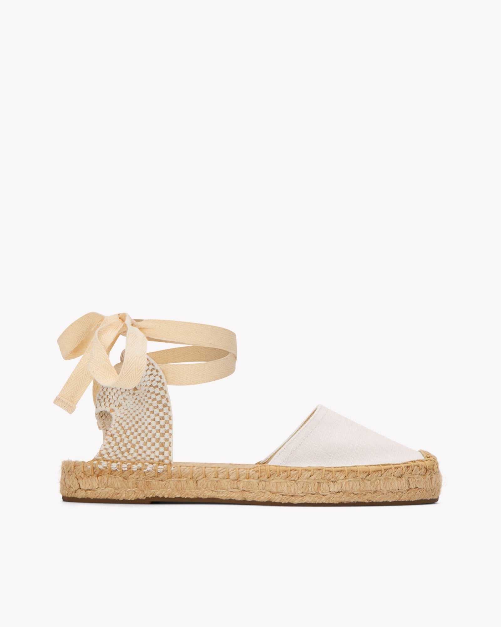 The Lauren Lace Up - Core - Oasis White - Women's - Women's Espadrilles - Oasis White - Soludos -