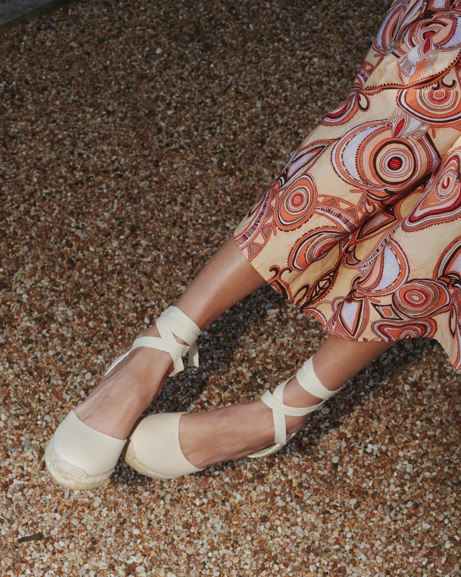 The Marseille Wedge - Classic - La Concha Ivory - Women's - Women's Wedge Espadrilles - La Concha Ivory - Soludos -