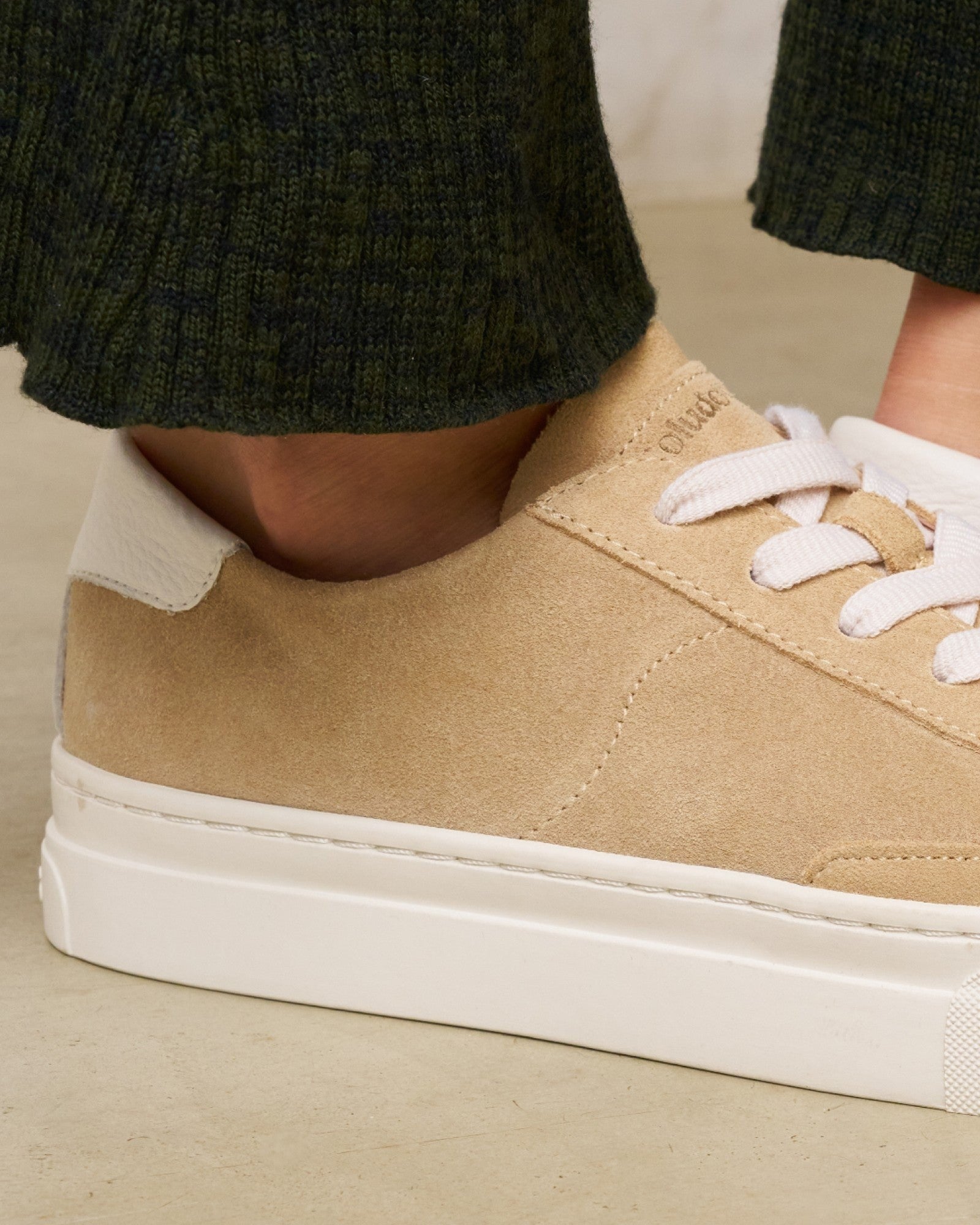 The Ibiza Platform - Suede - Sand Tan - Women's - Women's Sneakers - Sand Tan - Soludos -